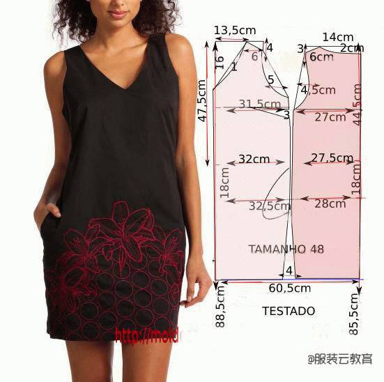 实用服装裁剪图集 打造专属连衣裙与哈伦裤